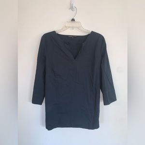 Navy blue 100% Cotton top